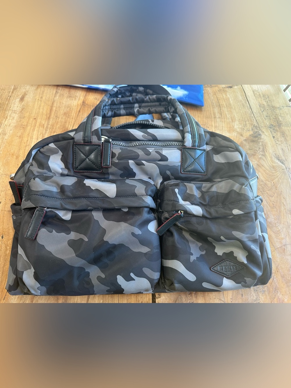 NWOT MZ Wallace Camo Bleecker Travel Duffle